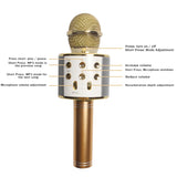 Wireless Bluetooth Karaoke Microphone