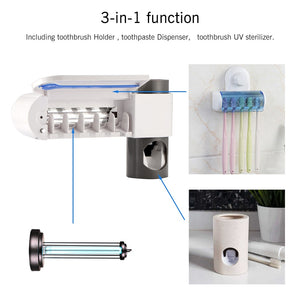 3-IN-1 Ultraviolet Toothbrush Sterilizer