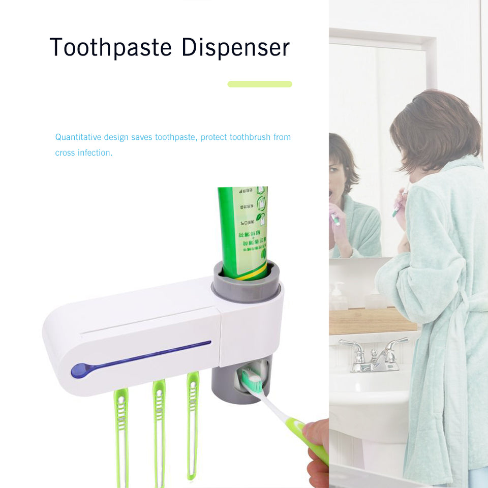 3-IN-1 Ultraviolet Toothbrush Sterilizer