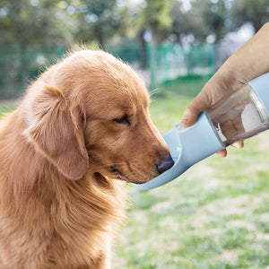 2-IN-1 Portable Pet Water Bottle