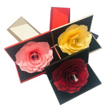 Foldable Rose Ring Box