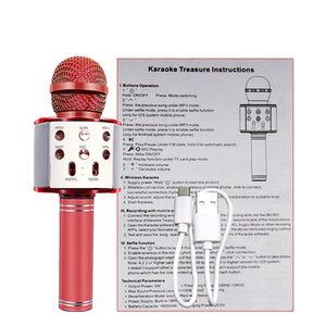 Wireless Bluetooth Karaoke Microphone