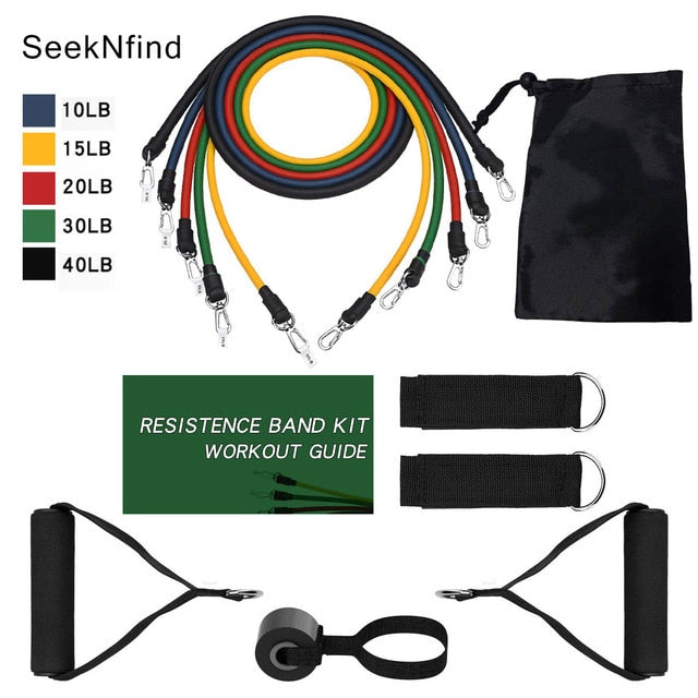 ResiBands™ 11Pc Resistance Bands Set