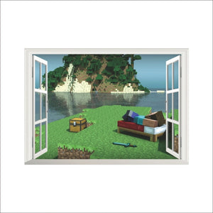 Cartoon  Games Wall Stickers Mosaic game posters