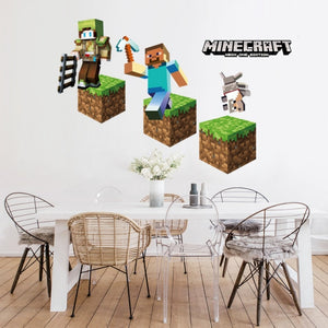 Cartoon  Games Wall Stickers Mosaic game posters