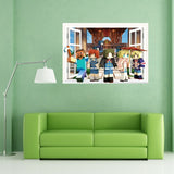 Cartoon  Games Wall Stickers Mosaic game posters