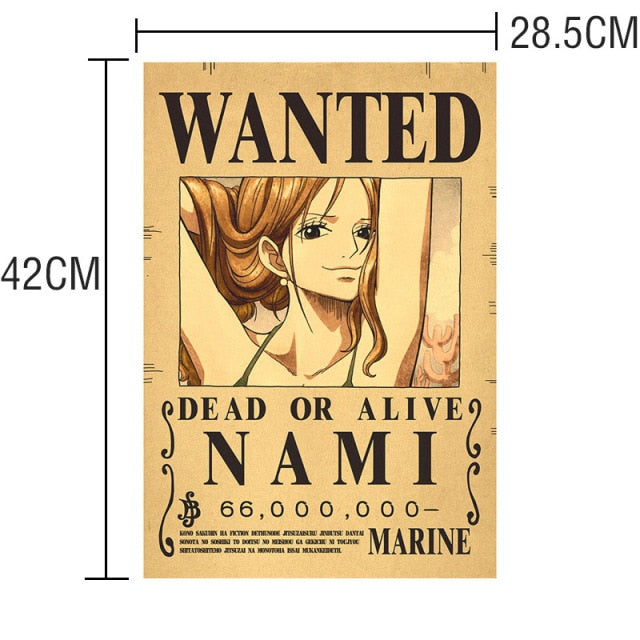 One Piece Anime Figure Posters Living Wall