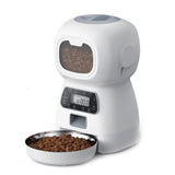 3.5L Automatic Pet Feeder Food Dispenser Timer