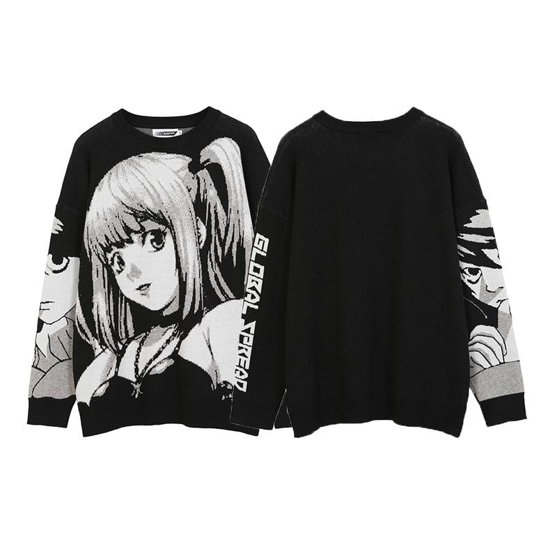 Anime Death Note Tops Sweater Uniform