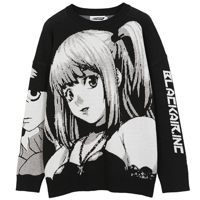 Anime Death Note Tops Sweater Uniform