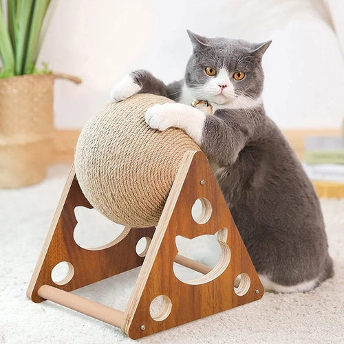 Cat Scratching Ball Toy