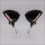 Girls Cat Ear Headband Necklace Cosplay Costume