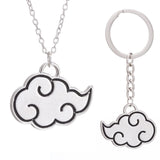 Naruto Akatsuki White Cloud Pendant Necklace