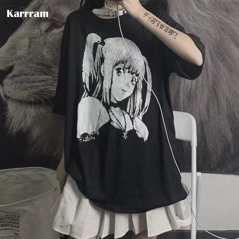 Anime Death Note Misa Black T-shirts