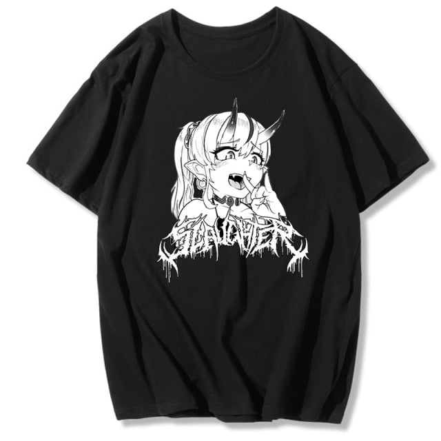 Japanese Anime Oversized T Shirts