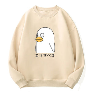 Gintama Elizabeth Duck Hoodie Sweatshirt Japan Anime